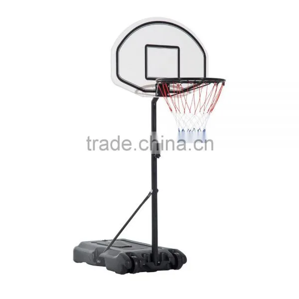 Portable Basketball Stand, Height Adjustable Outdoor Basketball Hoop
