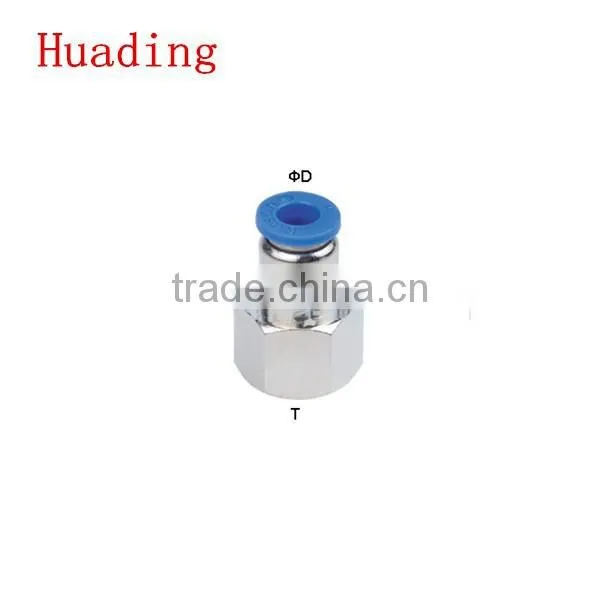 Plastic Tube Fitting, Female Straight ,compact One -touch Tube Fitting , photo-2
