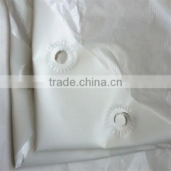 100% Waterproof Cross Lamination Technique Plastic Pool Cover / Cross Laminated Tarpaulin