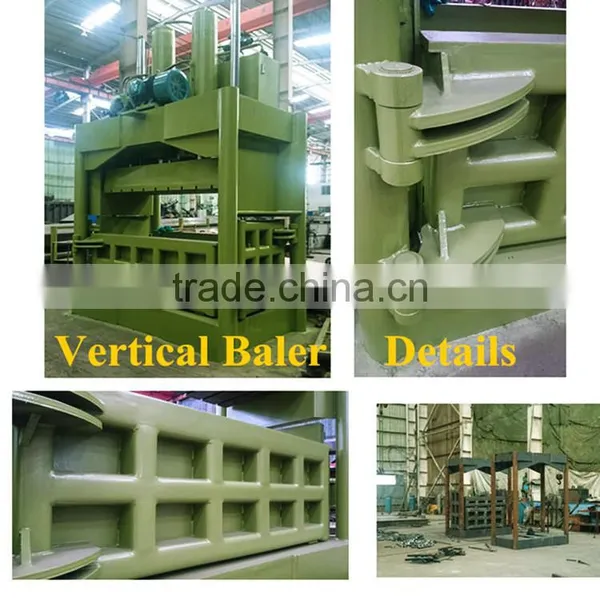 300T Scrap Iron Copper Metal Hydraulic Vertical Baling Press photo-5