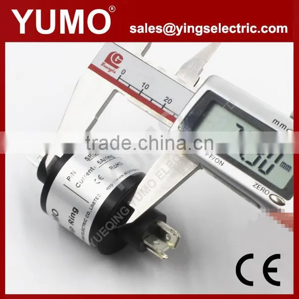 SRC032-4 32mm PIN Type Slip Ring Rotary Joint Electrical Connector photo-5