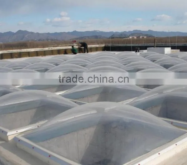 Customized Round Clear Plastic Skylight photo-6
