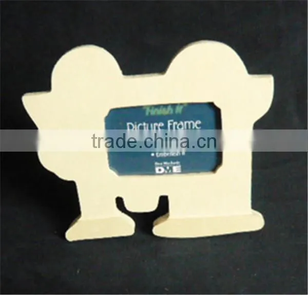 Unfinished Decorative Handmade Wall Haning Wooden Photo Frames Wholesale photo-4