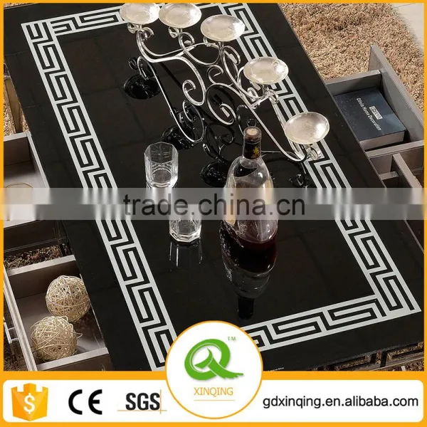 E375 Glass Top MDF Types of TV Stand photo-2