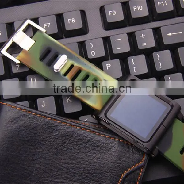 Nice Design Silicone Camouflage Watchband for Mens Watch photo-4