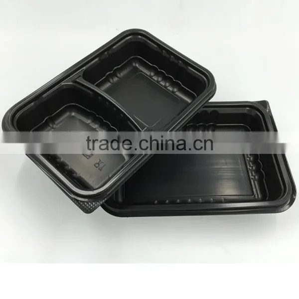 High Quality Microwavable PP Material Food Packaging Tray photo-2