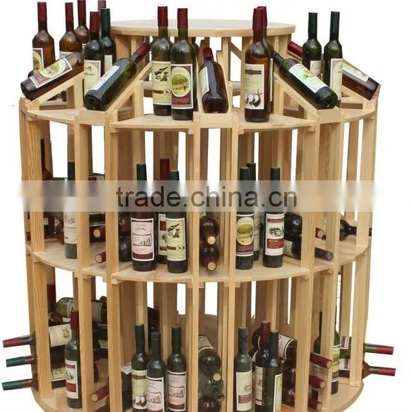 New Design Small Space Wooden Wine Rack or Wooden Wine Holder photo-2
