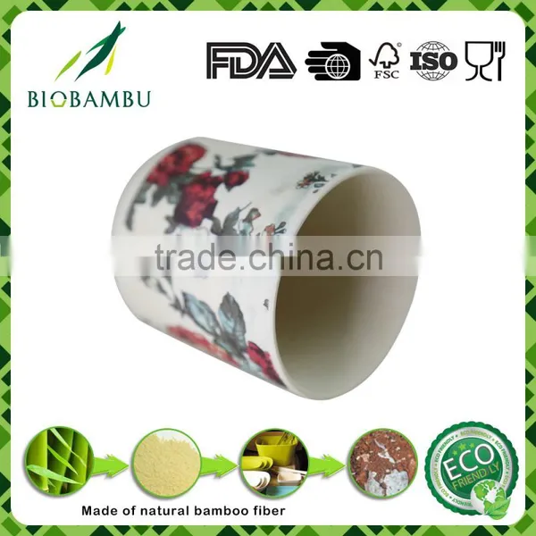 Natural Decal Design Pro-environment Bamboo Fiber Tea Cup photo-3