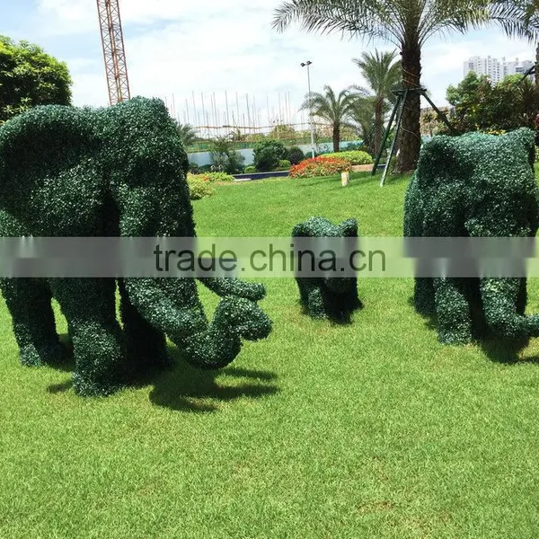 Green Grass Elephant Statue photo-4