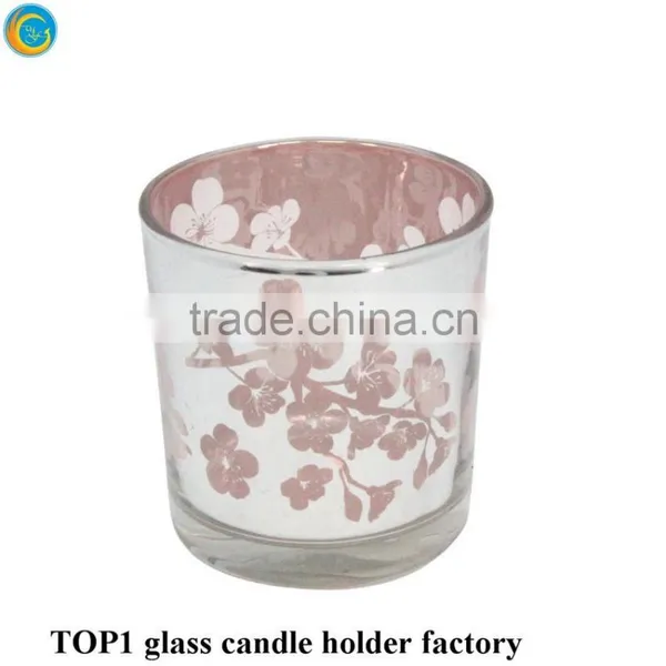 Unique Crystal Glass Clear Candlestick photo-5