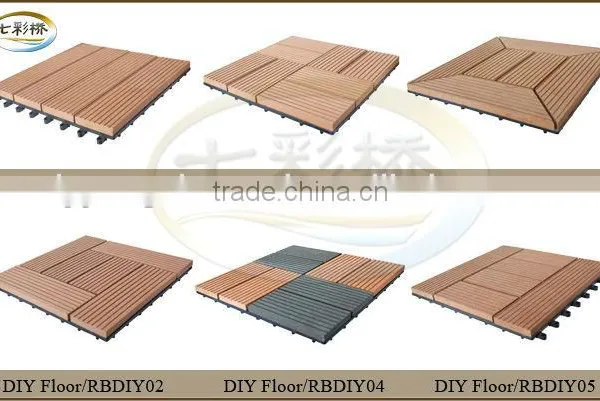 Waterproof WPC DIY Interlocking Floor Tiles, Factory Sales Floor Tiles, Cheap Wpc Floor Tiles photo-5