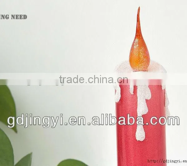 Acrylic Star Bottom LED Warmwhite Lighting Candle Wedding Party Decoration photo-4