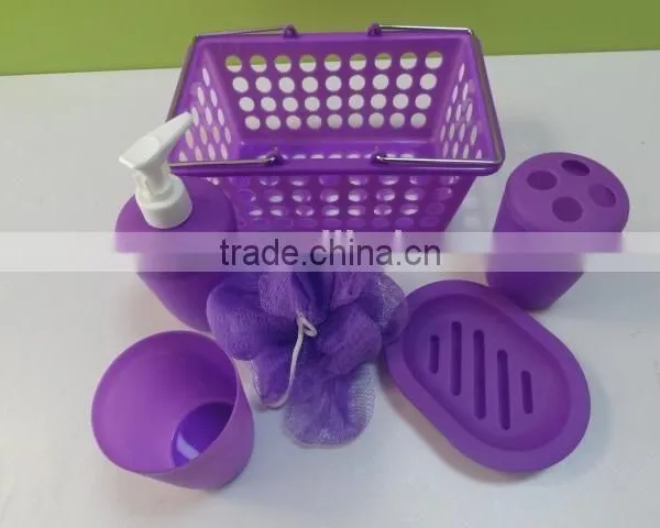 Plastic Bathroom Supplies Set/bathroom Sets /bathroom Items photo-4