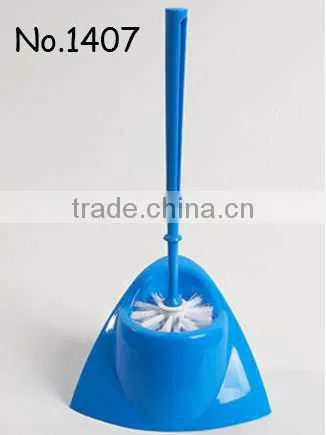 New Design Plastic Toilet Brush Plastic Cleaning Brush Sets With Holder photo-3