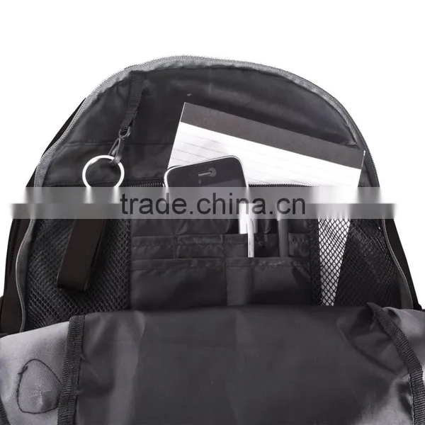 High Quality 600D Outdoor Shoulder Bungee Backpack With Logo Printing or Embroidery photo-3