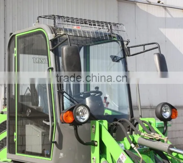 Shanghai Bauma Fair Popular HZM 908 Articulated Mini/small Wheel Loader for Sale With Rops/fops photo-4