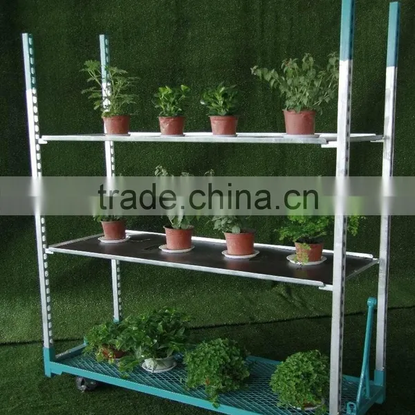 Hot Selling Danish Flower Trolley With Mesh Base photo-2