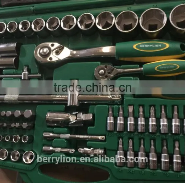 Berrylion 82pcs Socket Tool Set Socket Wrench CR-V Quality Tool Set photo-2