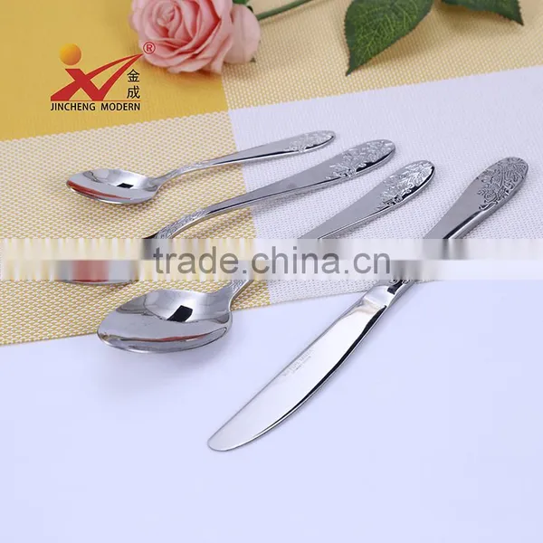 BSM33 Hot Sale Cheap Price 24 Pcs Stainess Steel Cutlery Set 5 Star Hotel Use photo-2