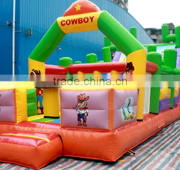 Bounce House/bouncy Combo /fun City/obstacle Course Inflatable Toys Used for Sale photo-4