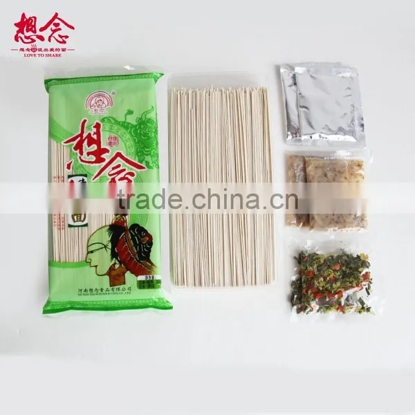 Dry Noodles 366g Chinese Local FlavorLocal Flavor Lanzhou Ramen 1.25mm Xiang Nian Food 6 Sauce Bags Noodles photo-3