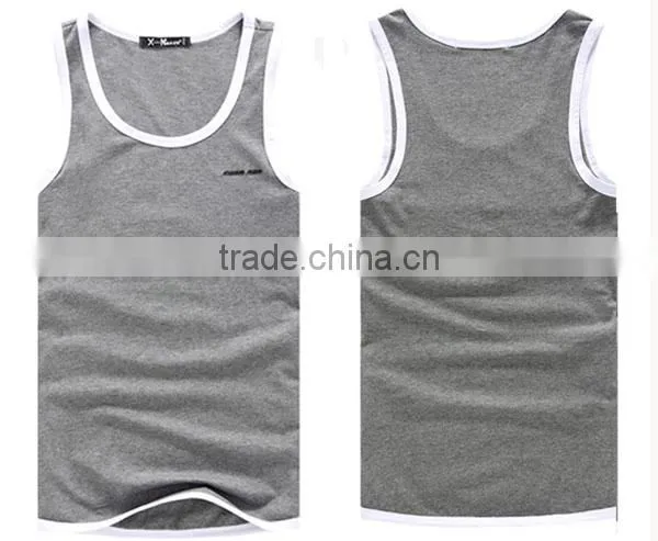Customized Tank Top. Men Singlet