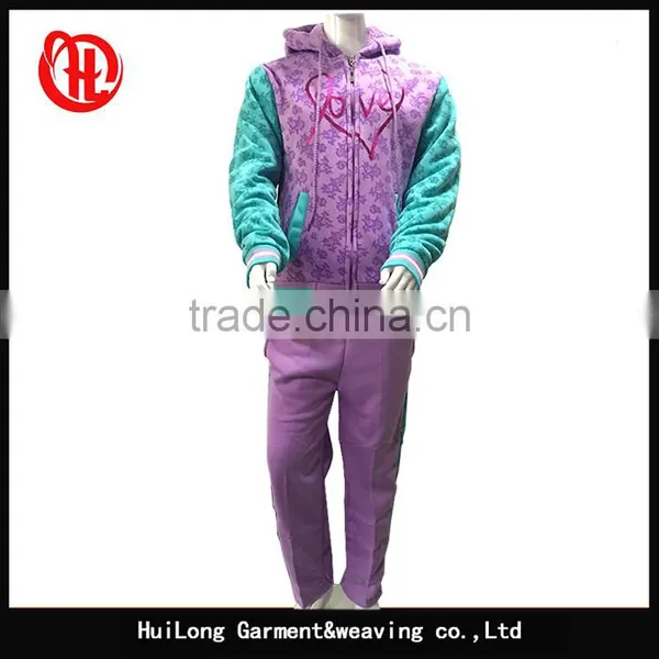 Girl's Sports Suits Kids Sportswears Children Fleece Clothing Sets Girls' Tracksiut photo-2