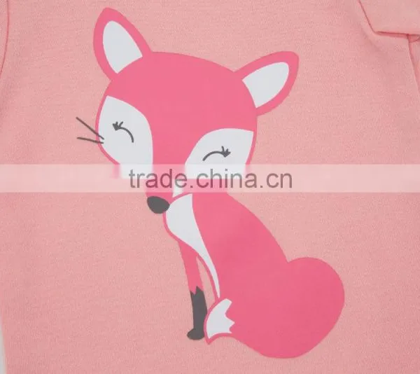 2017 Lovely Good Quality Baby Clothes Colorful Summer 100%Cotton Short Sleeves With Printing Newborn Infant Baby Bodysuits photo-5