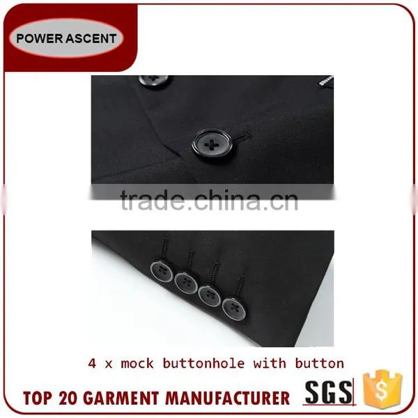 Fashionable Men 2-Button Trim Business Suit With Promotional Price photo-4