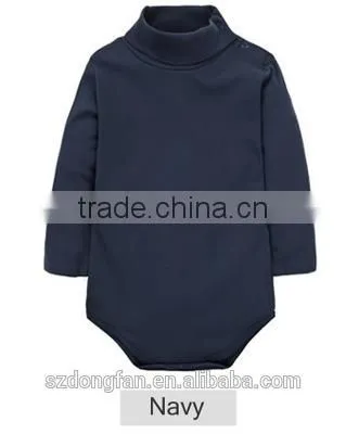 Color Customized Baby Clothing 2016 Newborn Carters Baby Jumpsuit Long Sleeve Infant Turn-down Collar Romper photo-2