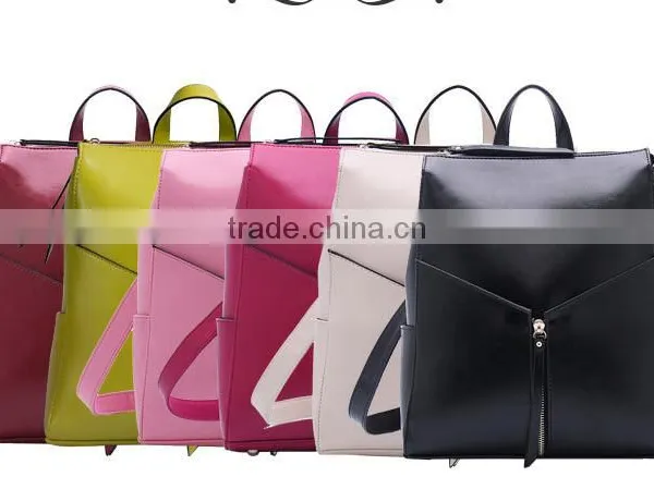 Outdoor Shoulder Bagpack/Women PU Leather Vintage Backpacks photo-4