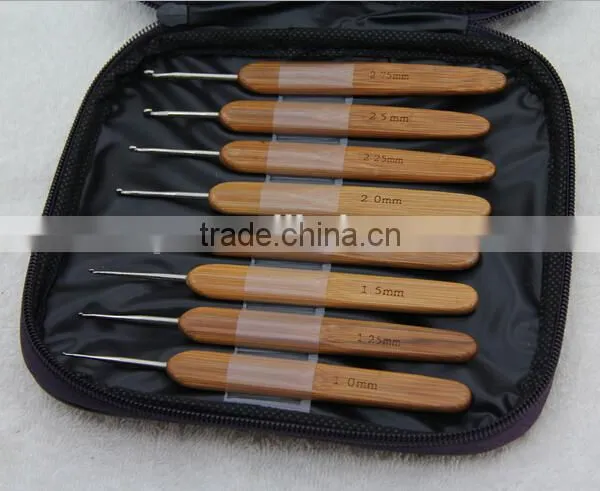 *Hot Sales*20PCS Bamboo Carbide Crochet Knitting Set photo-3