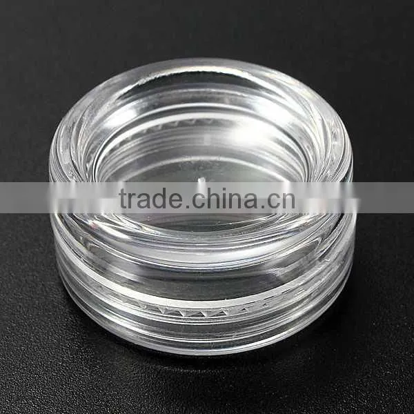 Excellent New 12x9x1.6cm Plastic Box For Jewelry Beads Pills Storage & 12 Round Organizer Containers Jars Bottle Best Promotion photo-6