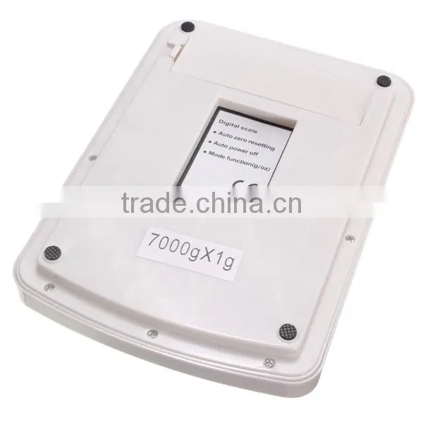 2016 Wholsesale 1PCS SF-400A Digital Scale For Household Use 10kg/1g Electronic Kitchen Scale Weighing Scale With Backlight photo-6