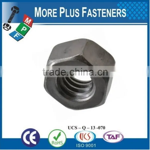 Made in Taiwan Heavy Hex Structural Black Phosphate Zinc Finish Hex Nut photo-4