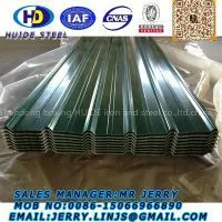 Curragated Roof Steel Prepainted Galvanized Steel Coil/Steel Sheet photo-3