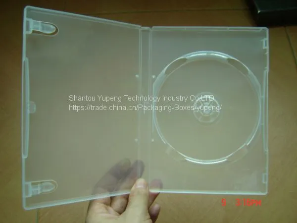 14mm Clear Double Rectange Dvd Case Clear Dvd Box Clear Dvd Cover Clear(YP-D802Y) photo-2