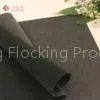 Soft Plush Black Polyester Velvet Fabric for Bag and Pouch Materials 1.48m Width