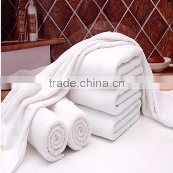 5stars Hotel White Bath Towel 32s Super Soft Cotton Towels photo-6