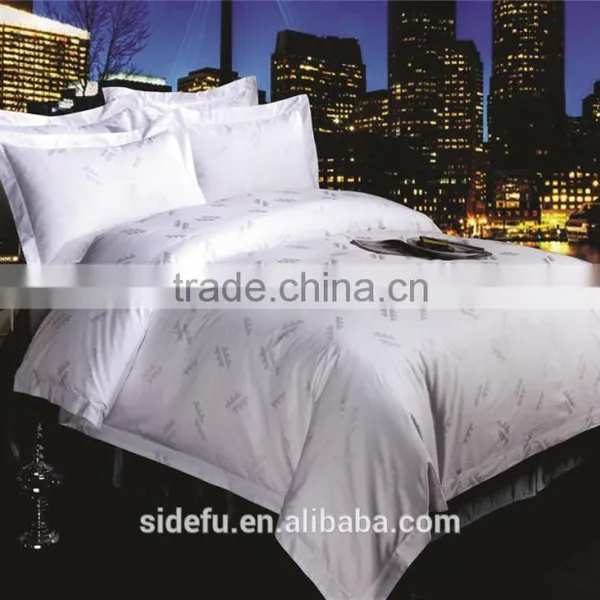 China Wholesale King Size Jacquard Hotel Bedding Set photo-5