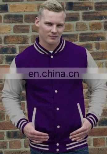 Top Latest Unisex Fashion Varsity Jacket - Light Jacket - Navy/white From Pakistan photo-2