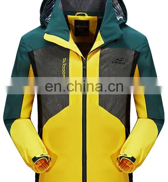 Waterproof Polyester Windbreaker Jacket Mens Pullover Winter Jackets photo-2