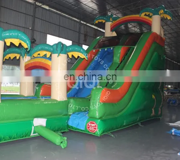 Outdoor Giant Inflatable Water Slide Inflatable Water Slide With Pool for Kids photo-3
