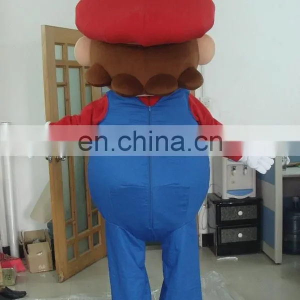NO.4432 Luigi's Brother Mario Mascot Costume photo-2