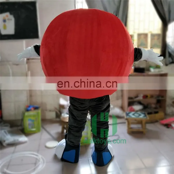 HI EN71 Funny Red Smile Mascot Costume for Adult photo-4