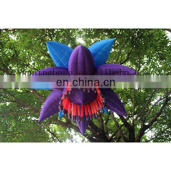 2017 Hot Fatory Wholesale Good Price Giant Inflatable Flower Decoration for Stage in Weeding and Party photo-3
