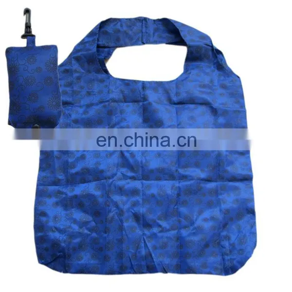 Factory Custom Foldable Shopping Bag Can Folded Into a Pouch Bag Printed Logo on Shopping Bag Easy Taken Can Holded 15+kgs