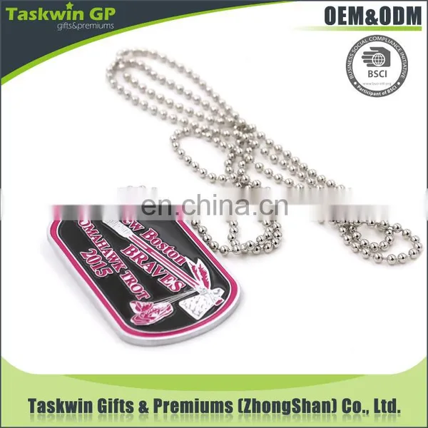 High Quality Cheap Customized Wholesale Military Dog Tag With Ball Chain photo-6