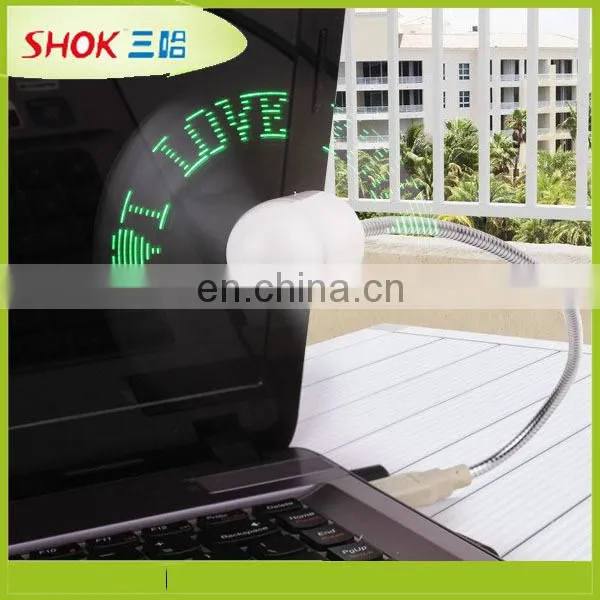 software programmable message fan,usb mini led message fan