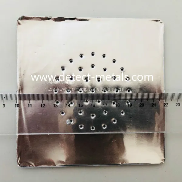 Square and Round Shape Hookah and Shisha Aluminum Foils With Holes